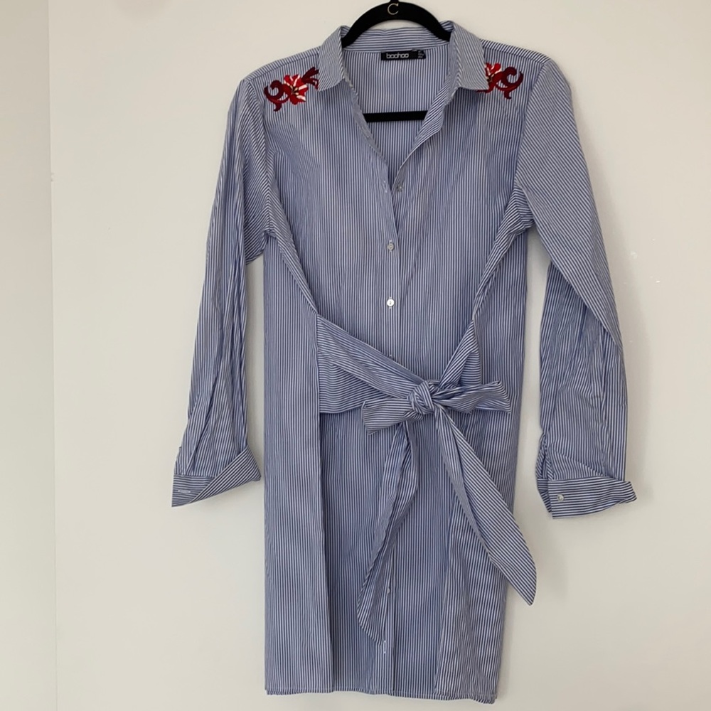 BooHoo shirt dress